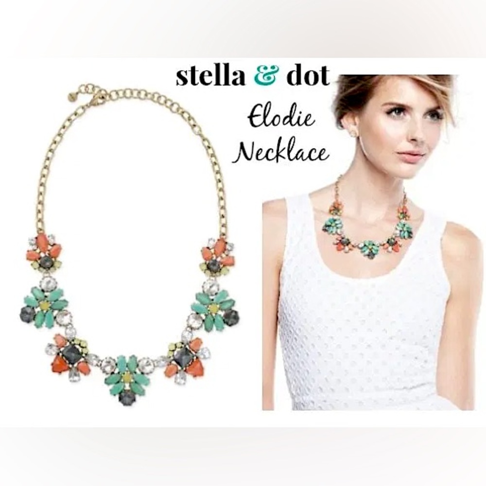Used for display only Stella and Dot Elodie necklace with original box